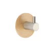PATERE SIMPLE BAMBOU METAL 3M CHROME