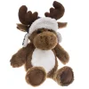 PELUCHE ELAN BRUN CHAPKA 25CM