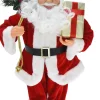 PERE NOEL TRADITIONNEL DEBOUT H.60CM