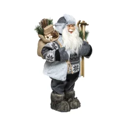 PERE NOEL TRADITIONNEL SKI 45CM