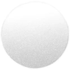 PHOTOPHORE PLAQUE MIROIR PAILLETTE D.10CM ARGENT