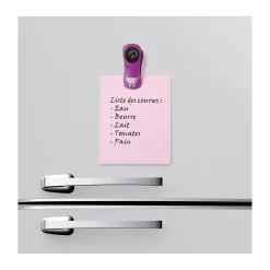 PINCE FRIGO AIMANTEE PICTO X3 7.5X3CM