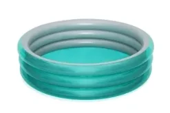 PISCINE RONDE METALLIC 3 BOUDINS D.201X53CM