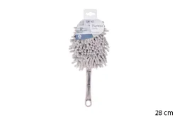 PLUMEAU CHENILLE MICROFIBRE OVAL GREGE