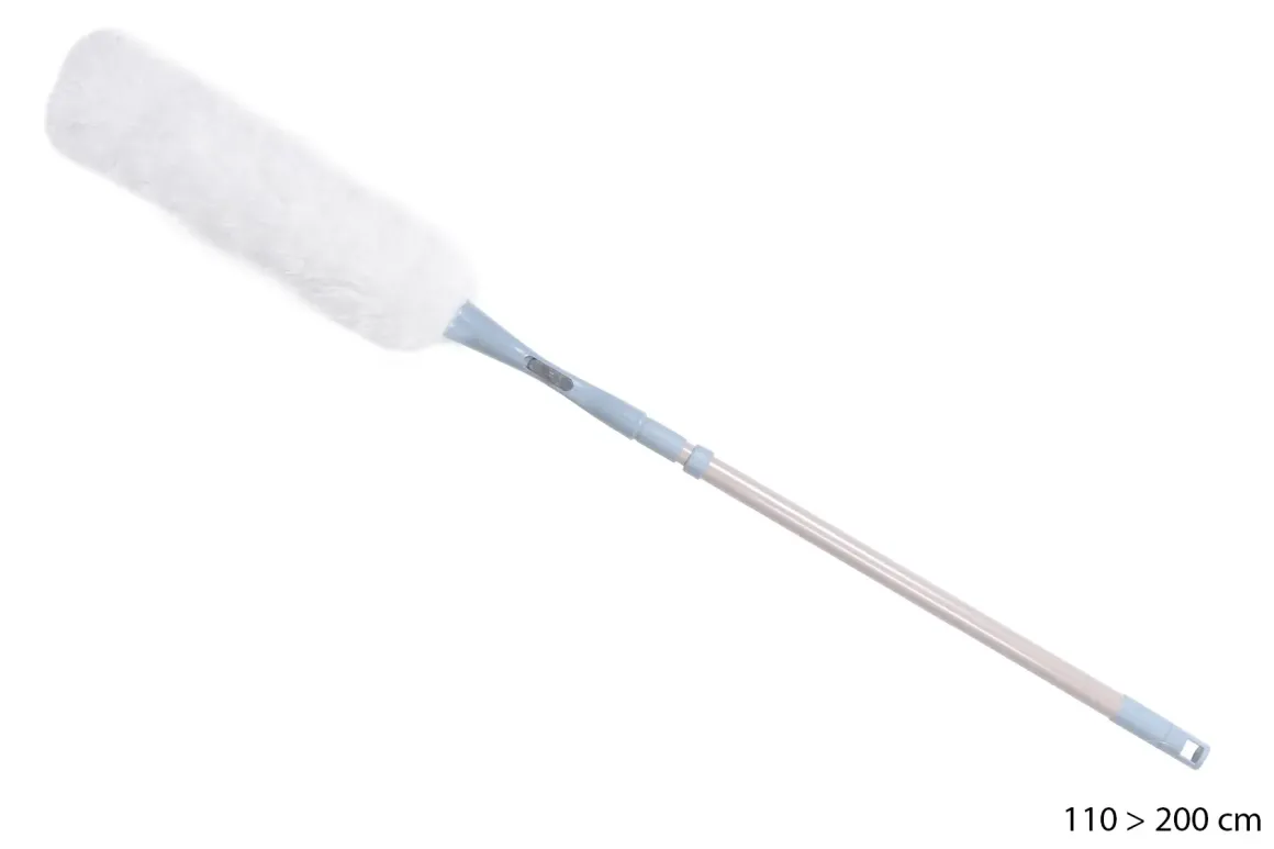 PLUMEAU TETE FLEXIBLE MANCHE TELESCOPIQUE