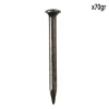POINTE A BETON TETE RONDE ACIER BLEUI 2X25MM 70G