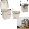 POUBELLE COMPOST 8L SEAU PERFORE ET COUVERCLE