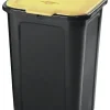 POUBELLE DE TRI SELECTIF JAUNE 45L