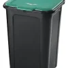 POUBELLE DE TRI SELECTIF VERT 45L