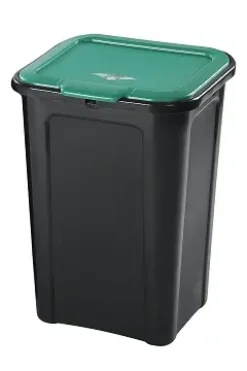 POUBELLE DE TRI SELECTIF VERT 45L
