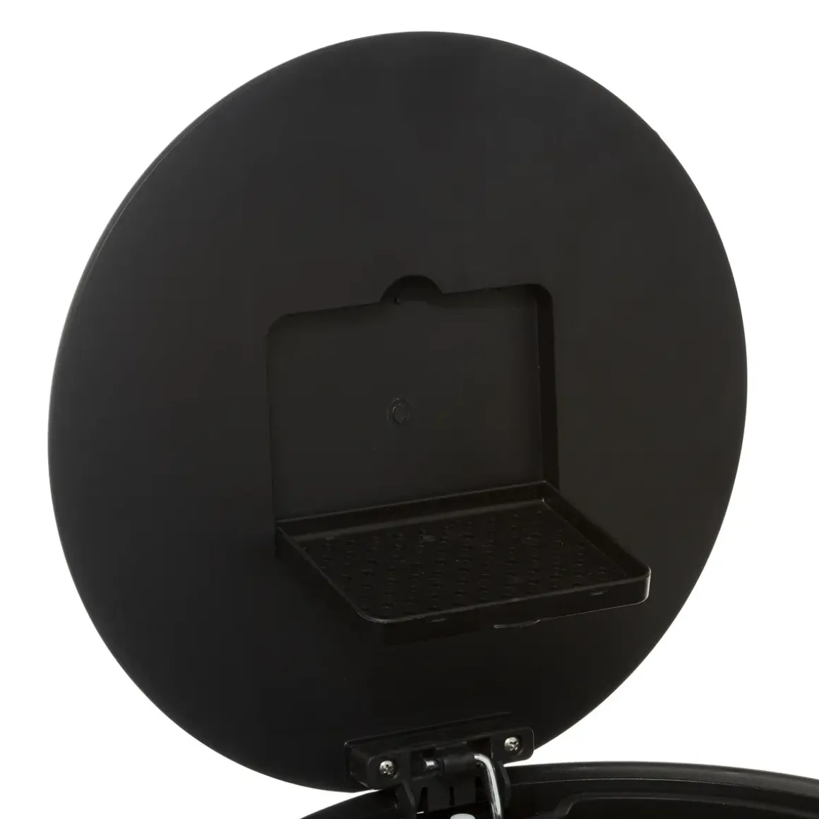 POUBELLE METAL 30L CHARBON DELTA