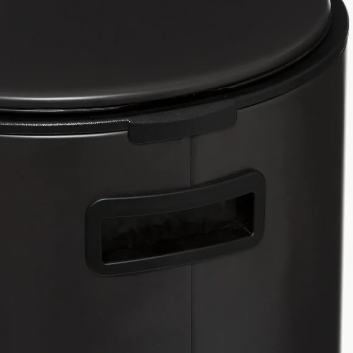 POUBELLE METAL 30L CHARBON DELTA