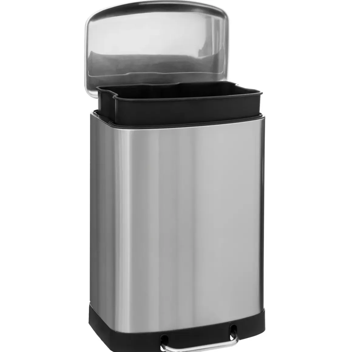 POUBELLE METAL 50L INOX ARIANE