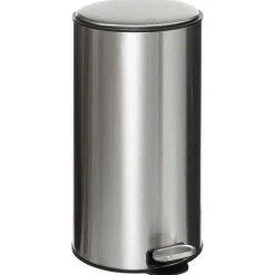 POUBELLE METAL 30L INOX DELTA
