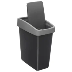POUBELLE 2 OUVERTURES PLASTIQUE 45L