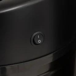 POUBELLE SENSOR METAL 42L NOIR