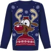 PULL NOEL ENFANT RENNE LED