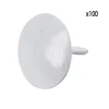 PUNAISE ACIER BLANCHE 100PCS