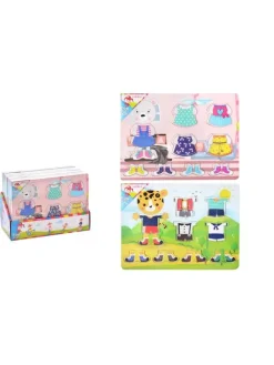 PUZZLE A ENCASTRER ANIMAUX