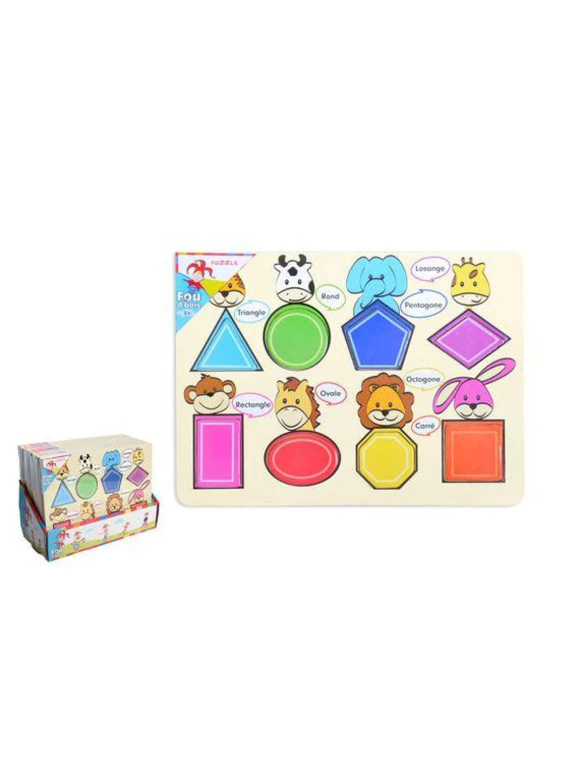 PUZZLE J APPRENDS LES FORMES GEOMETRIQUES