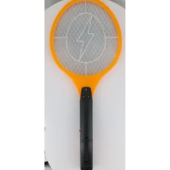 RAQUETTE ELECTRIQUE ANTI INSECTES ORANGE