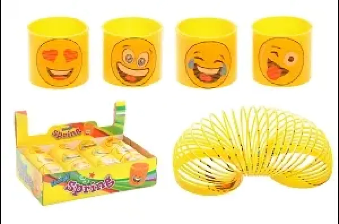 RESSORT MAGIQUE SOURIRES RIGOLOS D.7.5CM