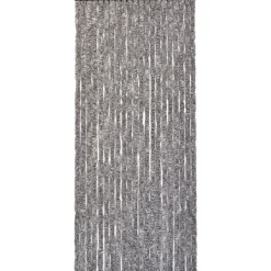 RIDEAU DE PORTE CHENILLE 90X210 CM BEIGE CHINE