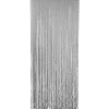 RIDEAU DE PORTE FICELLE TRESSEE 90X200CM GRIS