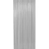 RIDEAU DE PORTE PLASTIQUE 90X220CM GRIS BLANC