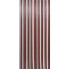 RIDEAU DE PORTE PLASTIQUE 90X220CM ROUGE BLANC GRIS