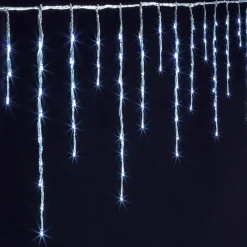 RIDEAU ELECTRIQUE EXTERIEUR 600LEDS BLANC FROID