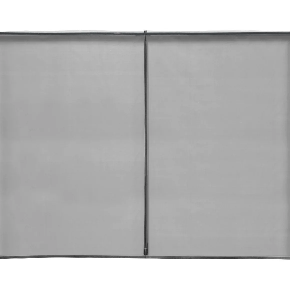 RIDEAU MOUSTIQUAIRE AIMANTE BAIE VITREE 300X220CM GRIS