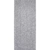 RIDEAU PORTE CHENILLE 90X210CM GRIS BLANC