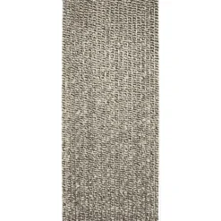 RIDEAU PORTE CHENILLE 90X210CM TAUPE BEIGE