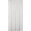 RIDEAU PORTE POLYESTER LIN TISSE 135X225CM NATUREL