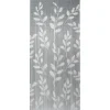 RIDEAU PORTE STICK BAMBOU IMPRIME EUCALYPTUS 90X200CM GRIS