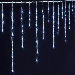 RIDEAU STALACTITE 240 LEDS BLANC FROID