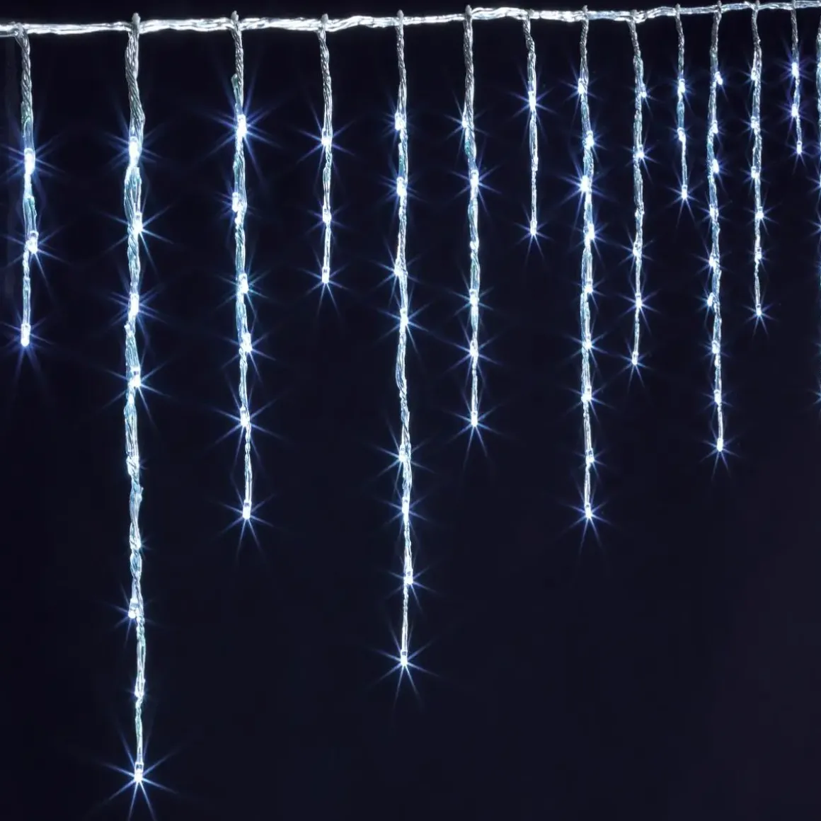RIDEAU STALACTITE 480 LEDS BLANC FROID