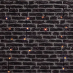 RIDEAU STALACTITE SOLAIRE L.480CM 120 LEDS