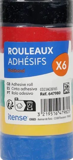 RUBAN ADHESIF 3M X6 PIECES