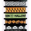 RUBANS HALLOWEEN GROS GRAIN 1M X 1.5CM X 5 PCS