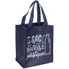 SAC A BOUTEILLES RECYCLE 24X28X16CM