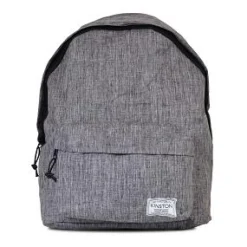 SAC A DOS UNISEXE EN TEXTILE GRIS DE MARQUE KINSTON