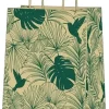 SAC CABAS KRAFT BASE HERBE PF TROPICAL MF 24X32CM