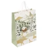 SAC CADEAU GIVRE D HIVER D.33.1X15X46CM