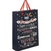 SAC CADEAU IMPRIME WORDING NOEL D.33X10.2X45.5CM