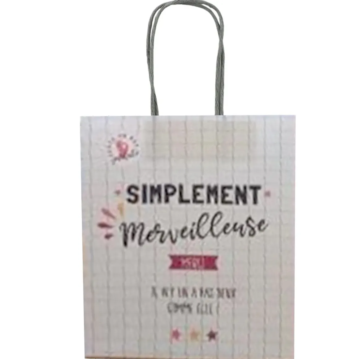 SAC CADEAU MERCI MAITRESSE