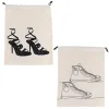 SAC CHAUSSURES VOYAGE IMPRIME HOMME FEMME NATUREL