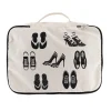 SAC CHAUSSURES VOYAGE IMPRIME NATUREL