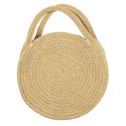 SAC EN JUTE ROND D28CM